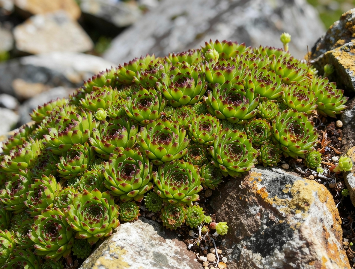 Sempervivum 'Black Top'